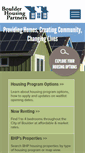 Mobile Screenshot of boulderhousing.org