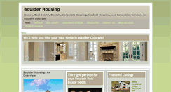 Desktop Screenshot of boulderhousing.com